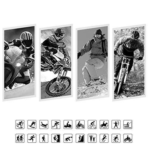 image for LLC-POWER Motorcycle Armor Vest Motorcycle Riding Chest Armor Back Pro