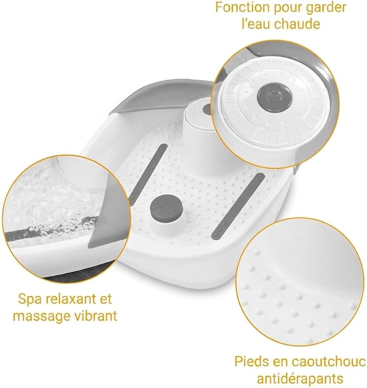 FS 881 spa pour pieds, bain de pieds de massage bouillonnant