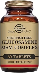 Solgar Glucosamine HCl 1000 mg Tabs 60 Vegan Joint Support Extra Strength view 1