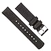 Barton Quick Release Top Grain Leather Watch Band Strap - Choose Color - 16mm, 18mm, 20mm, 22mm or 24mm - Espresso (Dark Brown) 20mm