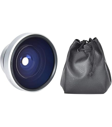 Bigking Super Fisheye Lens 0.25x - Zilver 37mm Voor Cameralens - Extra Brede Hoek