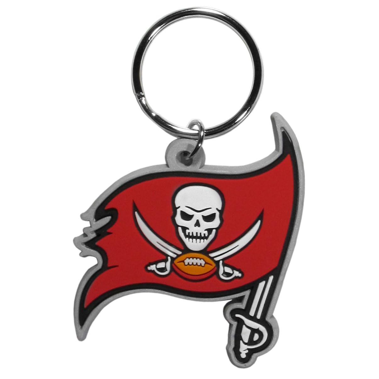 Siskiyou NFL Sports Fan Shop Tampa Bay Buccaneers Flex Key Chain One Size Team Color