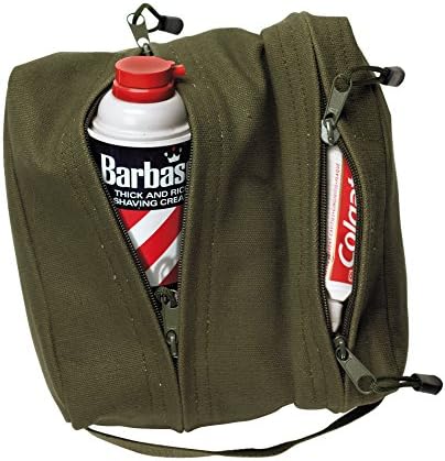 Rothco Canvas Dual Compartment Travel Kit