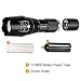 Decaker TC1200 Tactical Flashlight Super Bright 1200 Lumens 5 Light Modes Zoomable LED Flashlights Torch,2-Pack