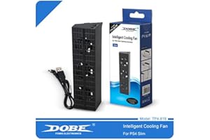 DOBE FOMIS ELECTRONICS Dobe Cooling Fan with Intelligent on/off control for Playsation PS4 Slim Version Console