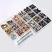 Caydo 200 Set 3 Style Snap Fasteners Kit Leather Rivets Binding Screws , Snap Buttons Press Studs kit with 5 Pieces Fixing Tools for Thin Leather, Jacket, Jeans Wear, Bracelet, Bag