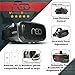 3D Virtual Reality Headset for Movies & Games - Multifocal VR Glasses with HD Technology | Compatible with iPhone & Android - VR Headgear with Adjustable Straps & Comfortable Padding - VRidium