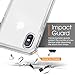 rooCASE iPhone Xs Case, iPhone X Case, Plexis Ultra Slim and Lightweight TPU PC Cover Designed for Apple iPhone Xs (2018) / iPhone X (2017), Clear