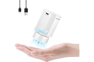 ADWORTE Cordless Electric Pump for Vacuum Storage Bags Travel Air Pump for Various Space Saver Bags Portable Rechargable Seal Bag Pump for Compression Clothes, Blanket, Luggage (White)