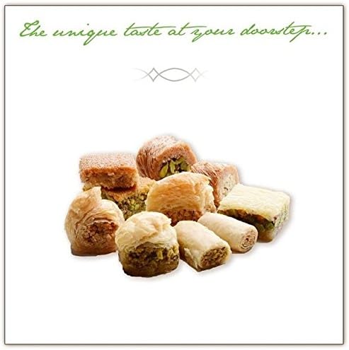 Baklava Assorted (5 Kgs) Gourmet Gift Baskets Taste the Unique, Finest, Freshest Most Prestigious and Authentic Middle Eastern Baklava Delights - Mix Baklava: Pines, Pistachios & Cashews (5 Kgs)