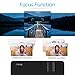 Wsky 2019 Newest LCD LED Outdoor Portable Home Theater Video Projector, Support HD 1080P Best for Outdoor Movie Night, Family, Compatible with Phone, PS4, Xbox, HDMI, USB, SD(Red)thumb 4