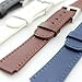 Huawei Talkband B2 Milanese Stainless Steel Replacement Watch Band Strap Geniune Leather Band Wrist For Huawei B2 Talkband (B2 Leather Brown)
