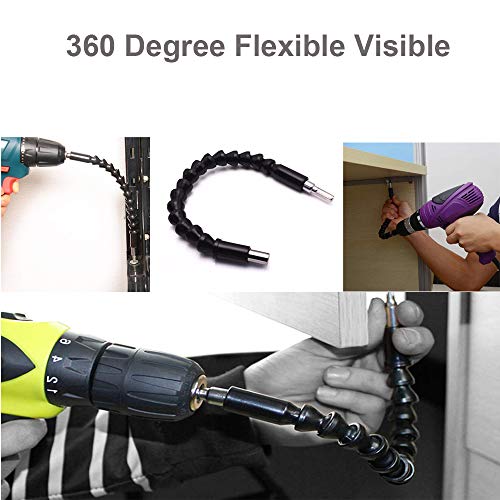image for Feeke Multi-Angle Work Tool Pack, Flexible Magnetic Screwdriver Drill 