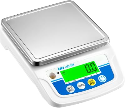 Adam Equipment CBX 3001 Compact Balance 3000g x 0.5g Scale Digital Lab Precision