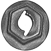 50 Thread Cutting Nut 5mm Stud Size - Phosphate