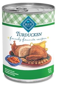 Blue Buffalo Family Favorite Canned Dog Food, Turducken (Pack of 12 12.5-Ounce Cans) Blue Buffalo Family Favorite Canned Dog Food, Turducken (Pack of 12 12.5-Ounce Cans)