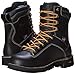 Danner 8” Quarry USA Waterproof Alloy Safety Toe Work Boots for Men - Full-Grain Leather with Gore-Tex Lining and Traction Heel Outsole, EH Resistant, Black - 10.5 D