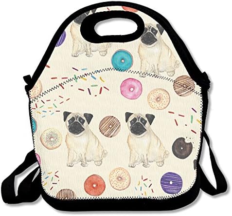 Clip Art â€“ Dogs And Donuts Lunch Tote Bag