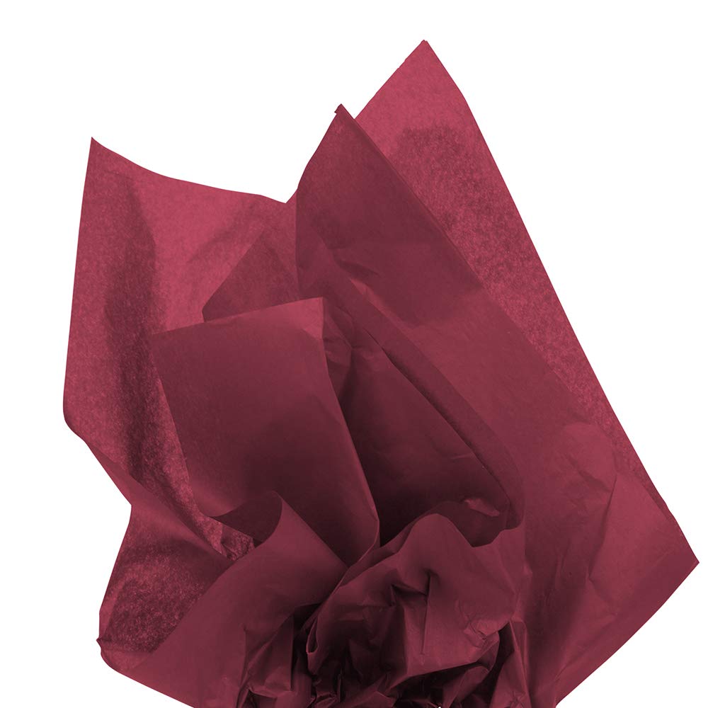 JAM Paper Burgundy Tissue Paper (10 Sheets/Pack, Halloween)