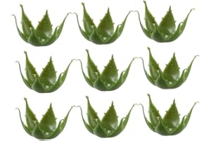 HomeSoGood 100Pcs Artificial Flower Calyxes,6 Petals Plastic Flower Sepals for DIY Craft Flower Arrangement