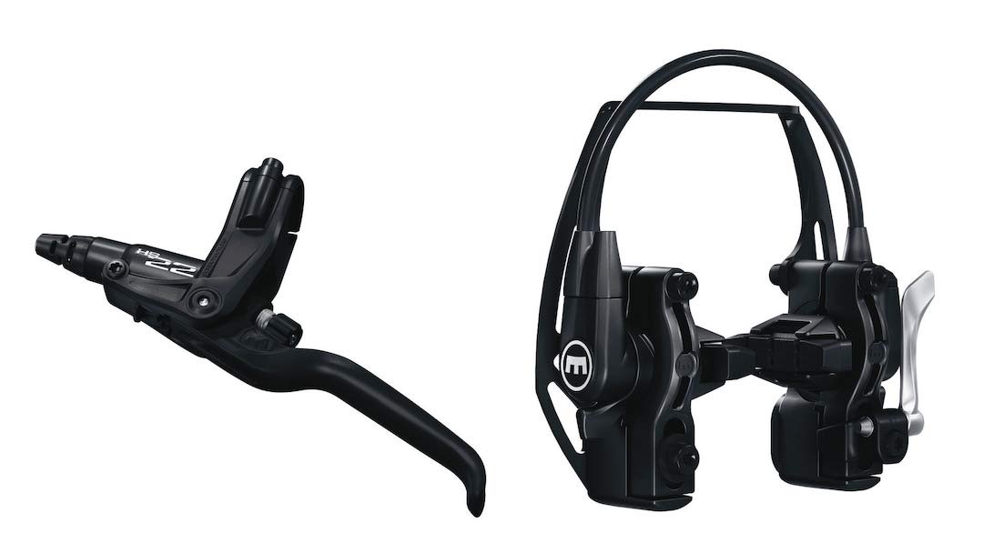 Magura HS22 Caliper Brake 3-Finger Lever VR/HR Easy Mount Attachment Bicycle Brake Black One Size