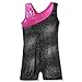 One-piece Rainbow Stripes Ballet Tutu Dancing Tank Leotard for Little Girl 3-15 Years