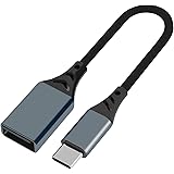 targeal USB C to USB Adapter Cable,USB C Charging Power Converter, USB 2.0 Nylon Type-C Adapter Compatible with MacBook, Lapt