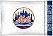 MLB New York Mets Micro Fiber Pillow Case Logo