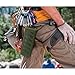 Sunshot Portable NFC Waterproof Super Bass Resonance Bluetooth Wireless Speaker With Power Bank Bluetooth CSR 4.0 Technology Compatible Outdoor Sport/ Climbing Stereo With Metal Snap Hook (Olive-green)