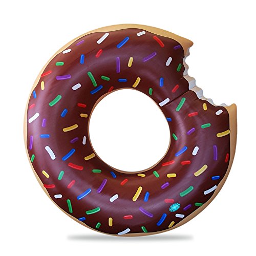 Buy Mouthwatering Enormous 4Feet Tall Chocolate Frosted Donut Swimming