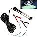 Goture 12V 10.8w 180 LEDs Submersible Fishing Light with 5m/12m Cord – White