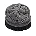 Womens Men Knit Winter Stretch Thick Slouch Beanie Hats Chunky Skull Caps