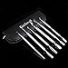 Cuticle Pusher, Guckmall 6 pcs Stainless Steel Nail Polish Remover Cutter Manicure Sets with Storage Case