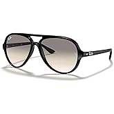 Ray-Ban Cats 5000 RB4125 Aviator Sunglasses for Men +BUNDLE with ACCESSORY EYEWEAR KIT