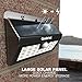 Qedertek 28 LED 2 Pack Motion Sensor Solar Lights, Wireless Security Sensing Wall Lights for Garden, Driveway, Yard, Deck, Path