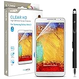Samsung Galaxy Note 3 Screen Protector Sentey Clear Hd High Definition 0.12mm (Pack of 3) Ls-14206 Bundle with Free Metal Stylus Touch Screen Pen {Lifetime Warranty}