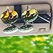 PLUSLOR Double Sunglasses, Glasses Holder Clip for Sun Visor - Conveniently Holds 2 Pairs of Sunglasses and 1 Parking Ticket