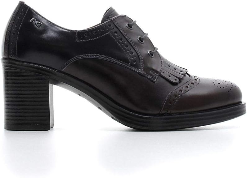 francesine basse nere lucide