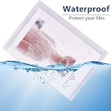 MerryNine Plastic Envelopes Wallets A4 30 Pack Clear Document Folders view 3