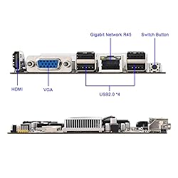 Mining Motherboard S37 with 8GB RAM and 128GB SSD