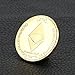 OutTop 4 Pieces Litecoin LTC Design Plated Iron Collectible Commemorative Coins (Gold_Silver)