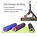 ATHOON Non Slip Yoga Mat with Strap 2018 New Eco Friendly Thick Exercise TPE Yoga Mat for Men & Women Green Black