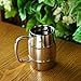 Stainless Steel Beer Mug , Coffee Cup , Tuyounger Double Walled Air Insulated Beer & Beverage Mug,18 oz (1Pack)