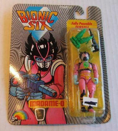 Vintage Bionic Six Madame-o Figure Moc by LJN