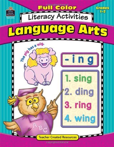 Full-Color Language Arts Literacy Activities