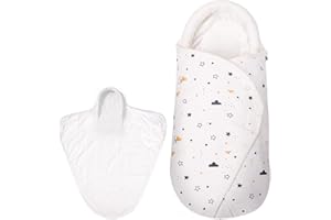 AUULA Newborn Blanket, Blanket for Newborns, 0-2 Months Cotton Baby Blankets for Boy and Girl (White, S)