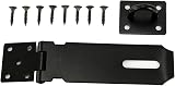 Zngou Stainless Steel Padlock Hasp and Staple 4 Inch Heavy Duty view 3