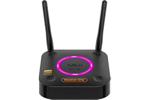 1Mii B06Ultra Bluetooth 5.3 Receiver with LDAC for Hi-Res Wireless Audio, HiFi Bluetooth Audio Adapter w/Audiophile DAC for O