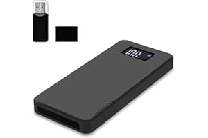 CENGFERDER-JR Spy Camera, Hidden Camera 64GB 10000mAh HD 1080P Portable Covert Security Nanny Spy Cam, Mini Hidden Camera with Motion Detection/Night Vision/Gravity Sensor/NoAPP