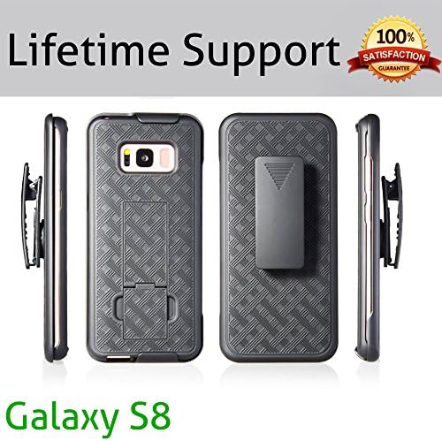 Galaxy S8 Case The Original DriveBuy Samsung Galaxy S8 Case Classic Design With Clip On Belt Ultra Protection With Kickstand Option Included -Extended 60 Day Guarantee
